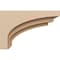 Ekena Millwork 5"W x 15"D x 10"H Classic Rockford Rough Cedar Woodgrain TimberThane Corbel, Primed Tan CORUR05X15X10ROCRCPR - alternate 3